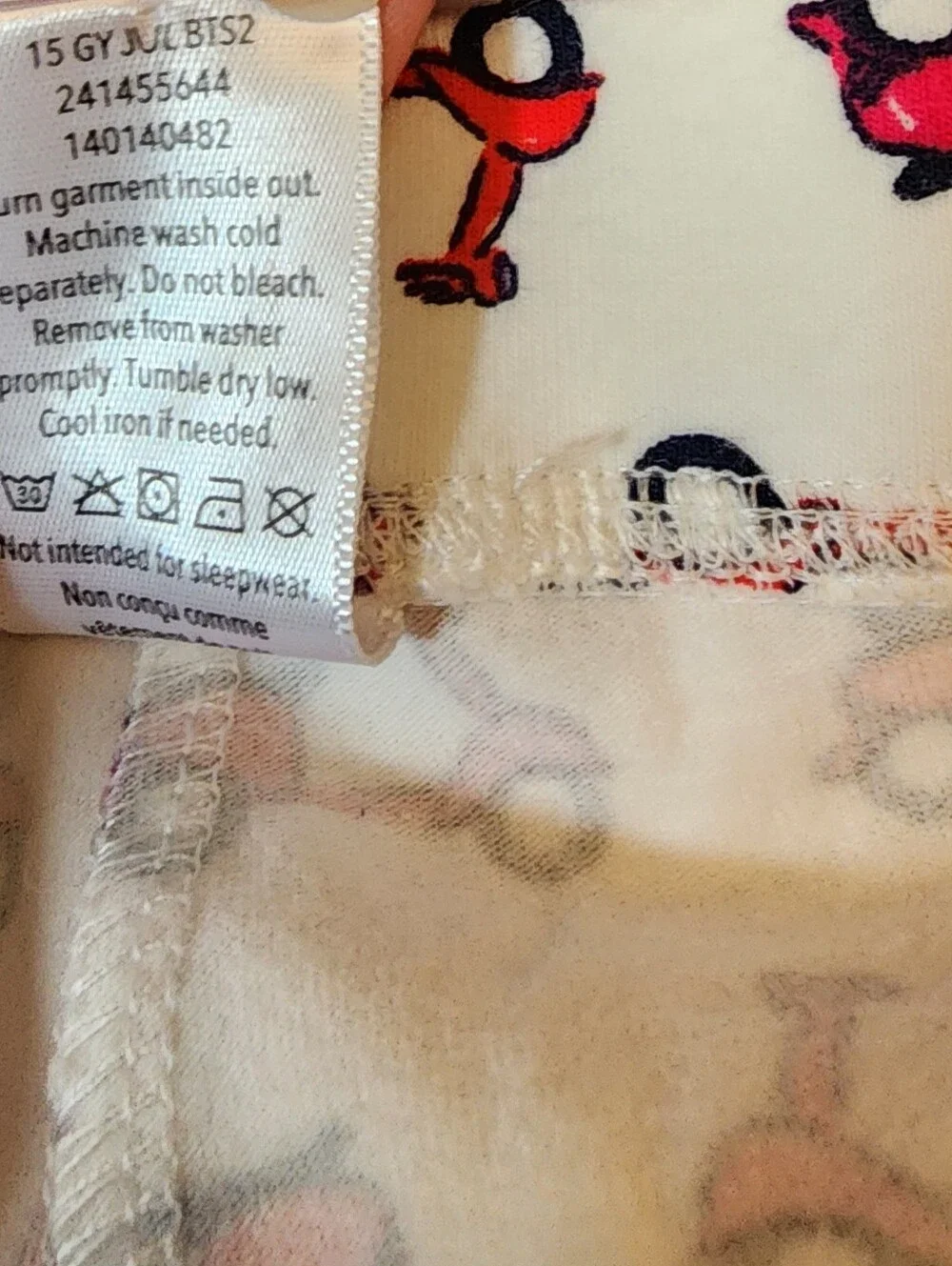 Rare Vintage Gymboree Ciao Bella / Ciao Puppy Scooter Set Shirt 7 / Leggings 6